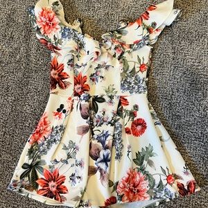 Floral Romper